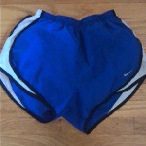 Royal Blue Nike running shorts